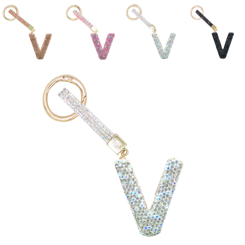 Letter Keychain V (5pcs/Pack) Letter Keychain V (5pcs/Pack)